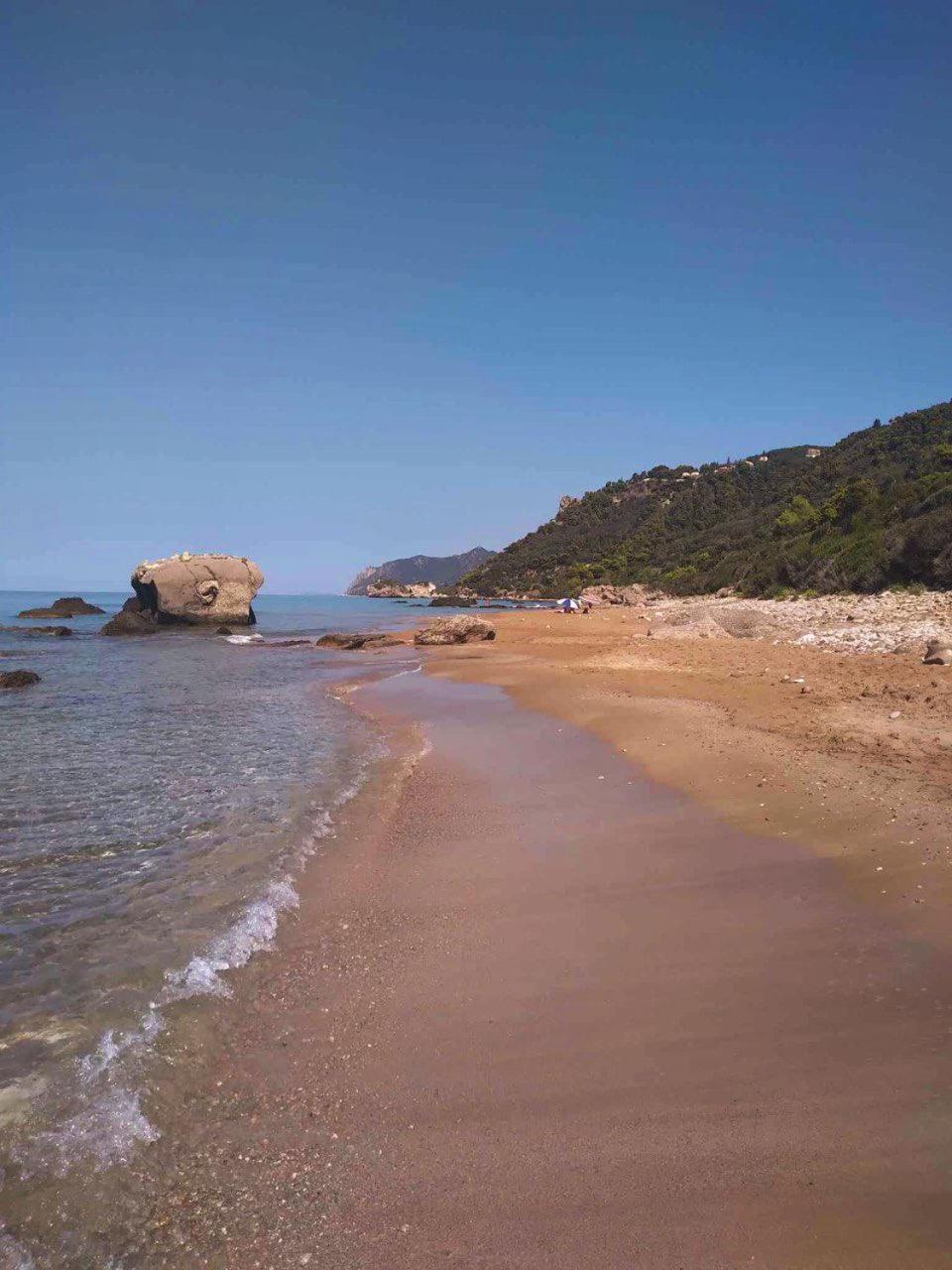 Stefanos Apartments By Sv Alians Agios Gordios  Dış mekan fotoğraf